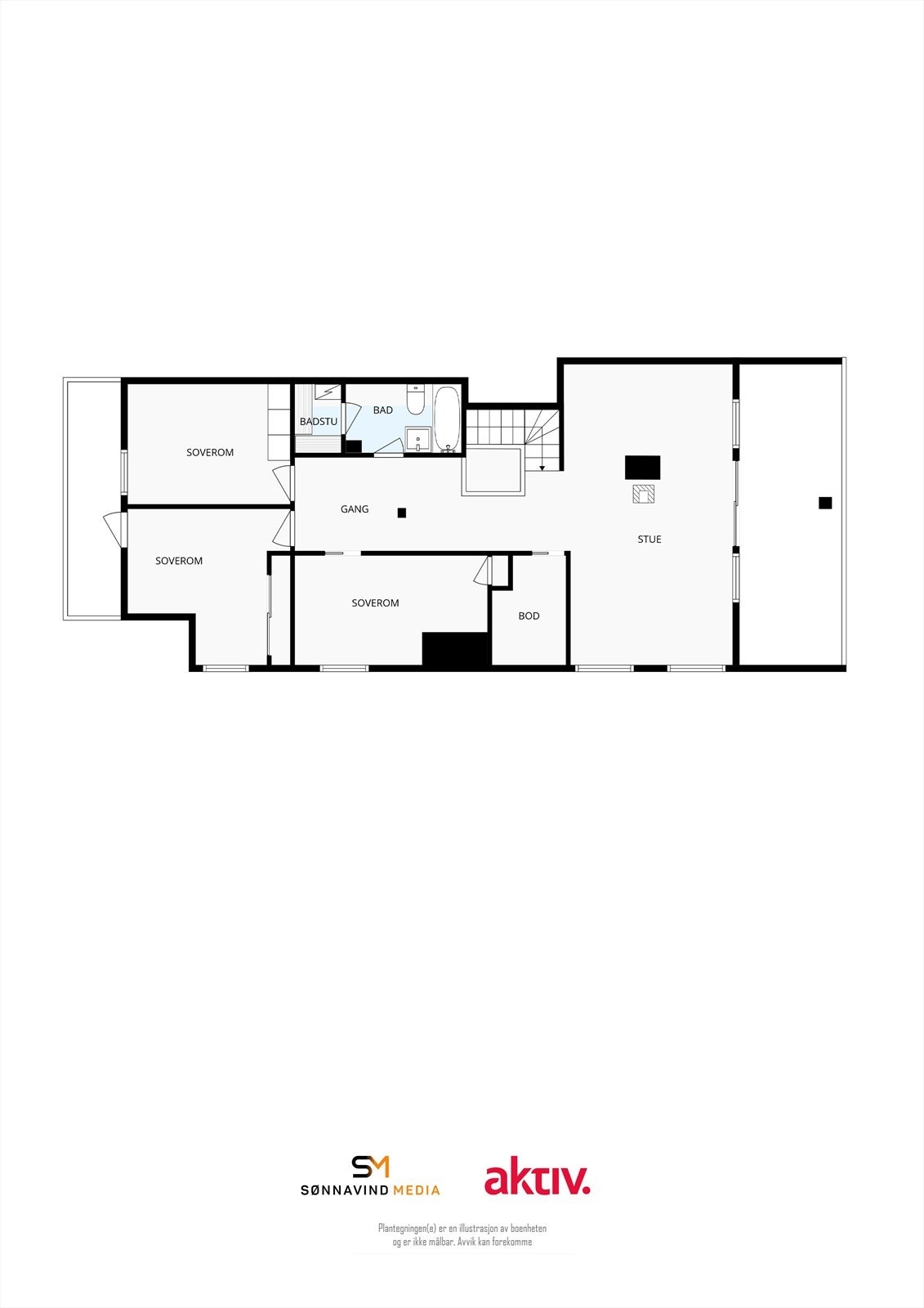 Plantegning 2. Etasje Galleribilde