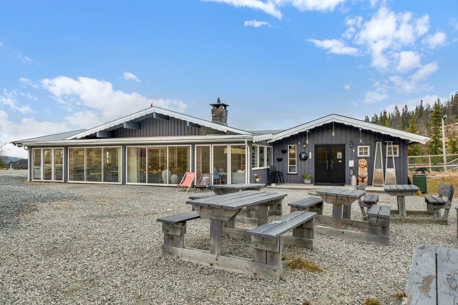 Nystølkroken Kafé. Galleribilde