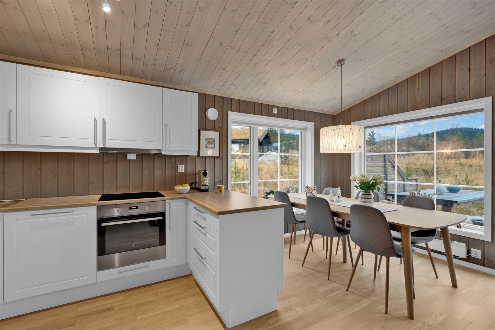 Åpen kjøkkenløsning. Galleribilde