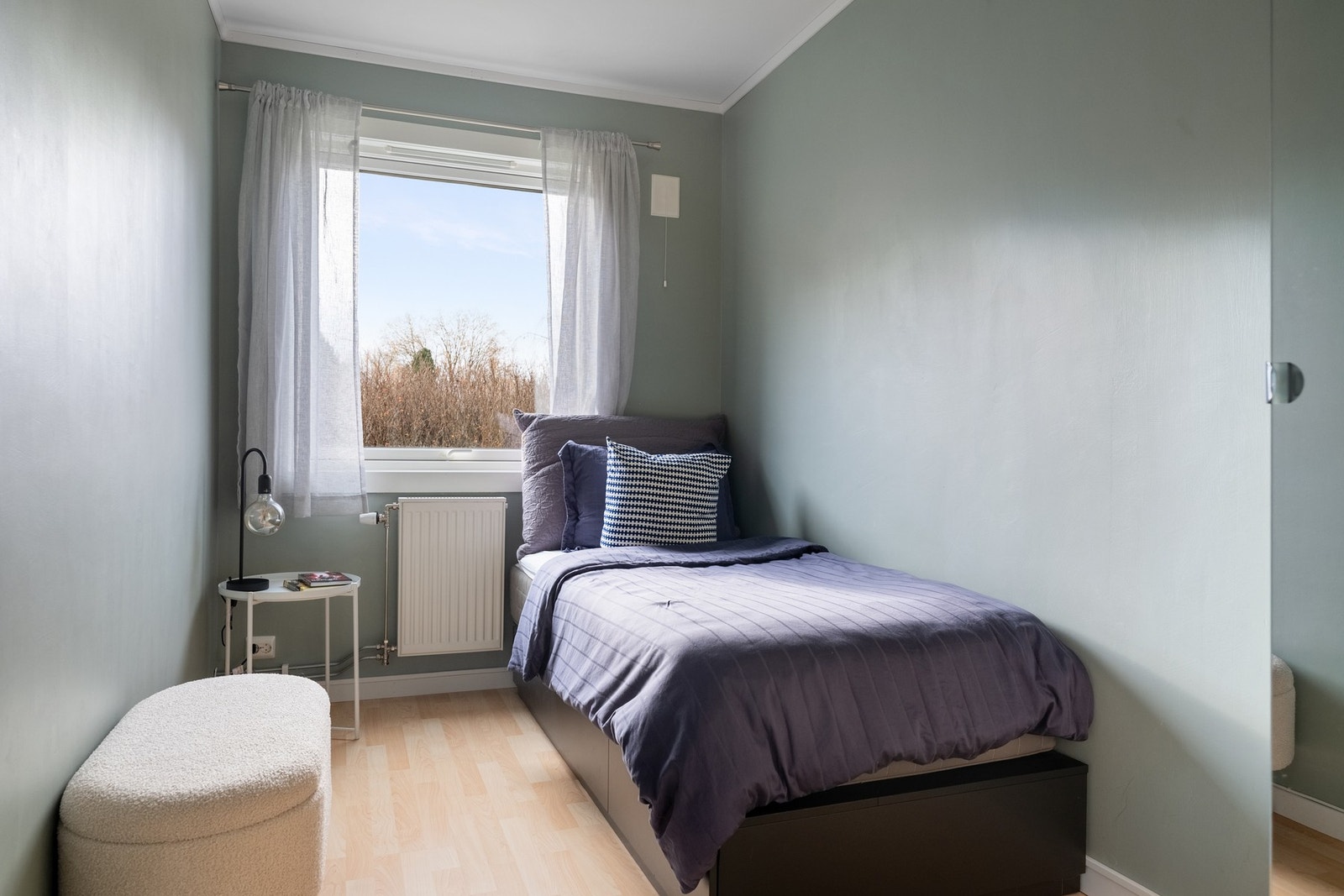 Soverom 3 har også plass til seng og garderobe. Galleribilde