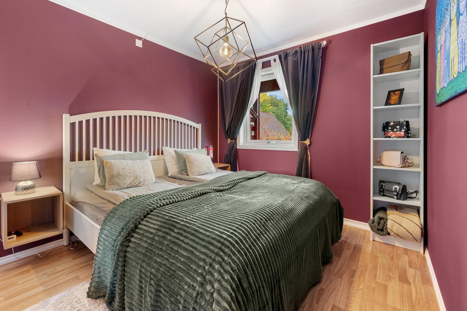 Hovedsoverommet er på 9,9 kvm. Galleribilde