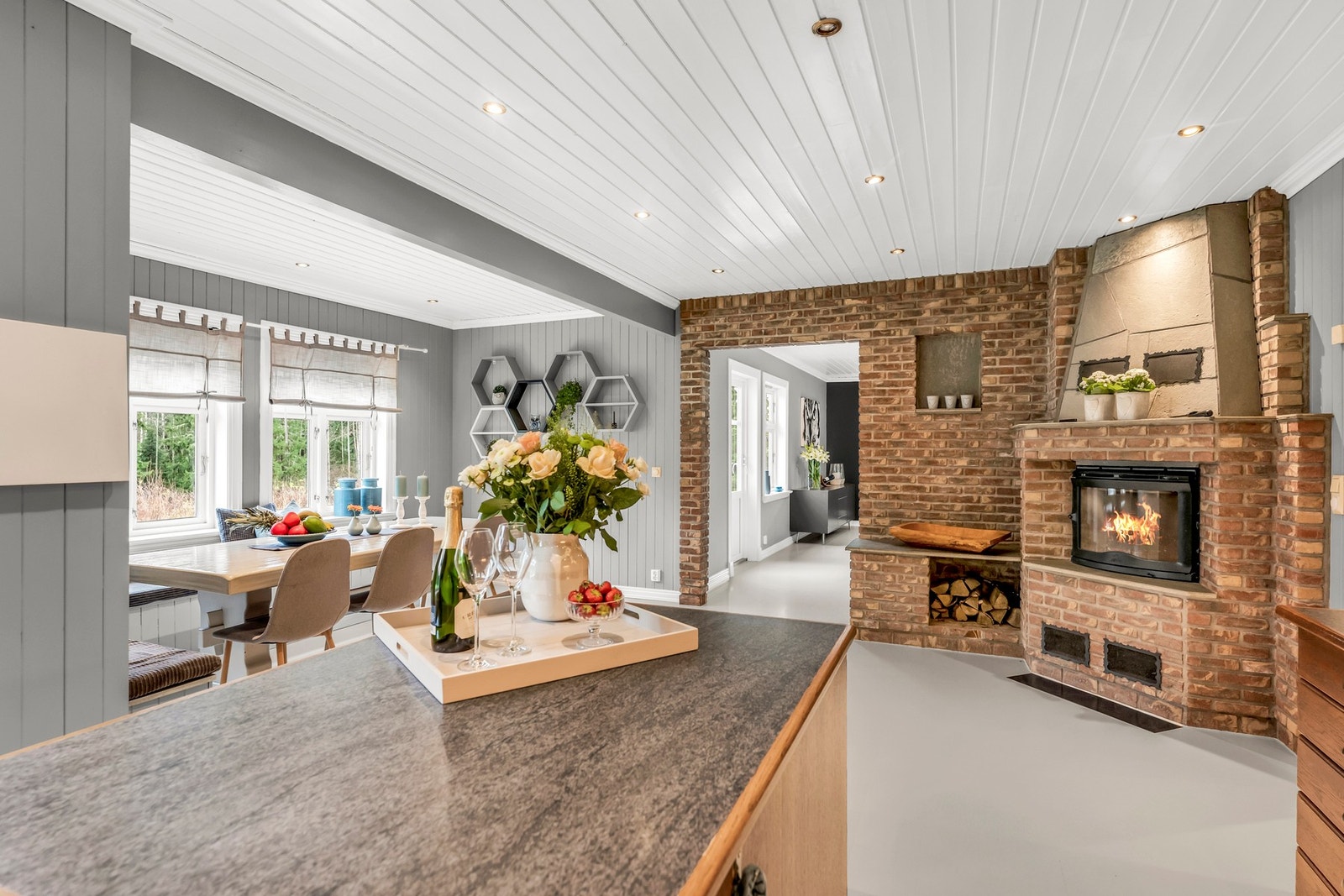 Rommet har en smart utforming Galleribilde