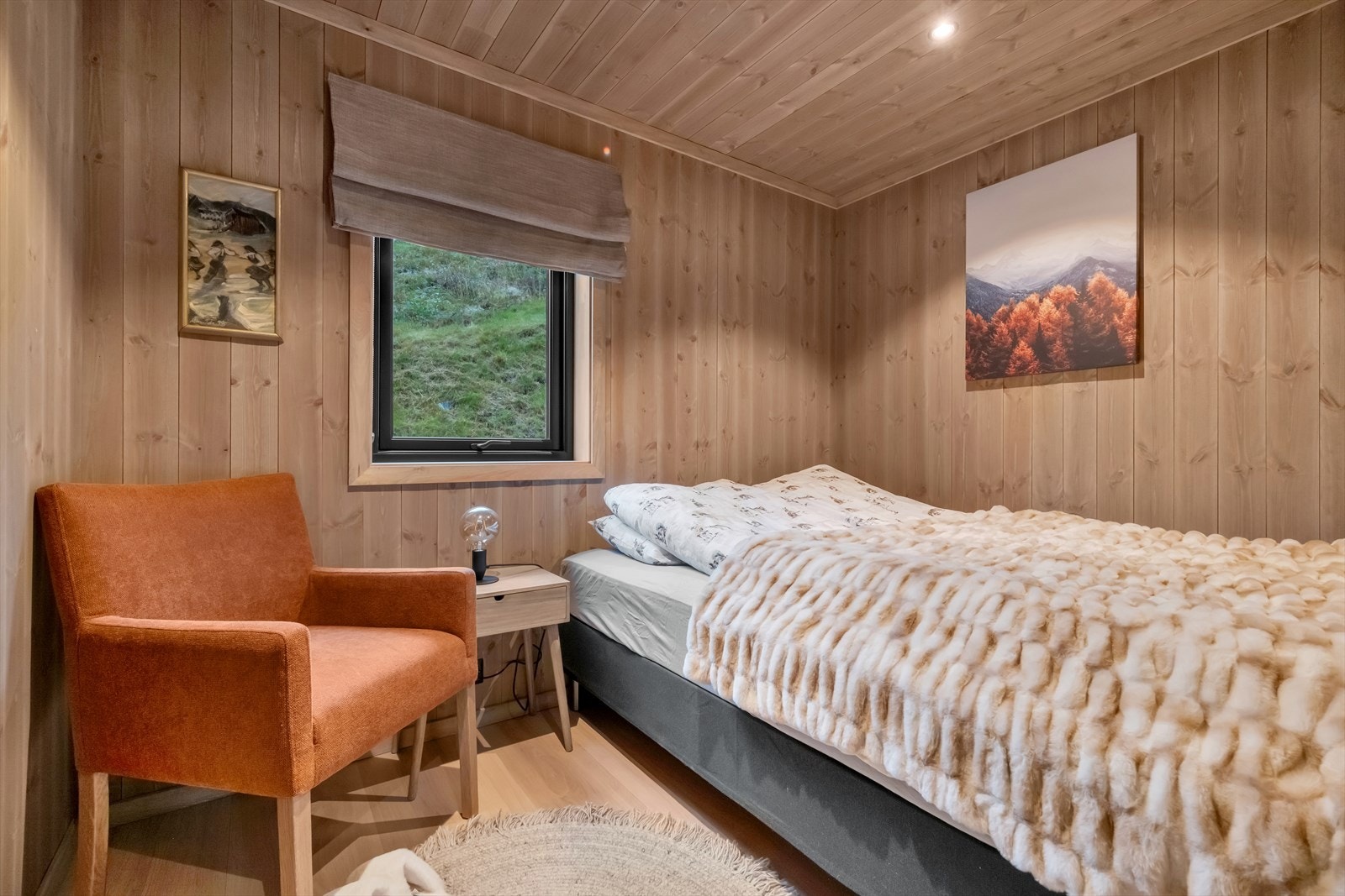 Innvendige bilder er hentet fra nabohytten Heddersvegen 2C Galleribilde