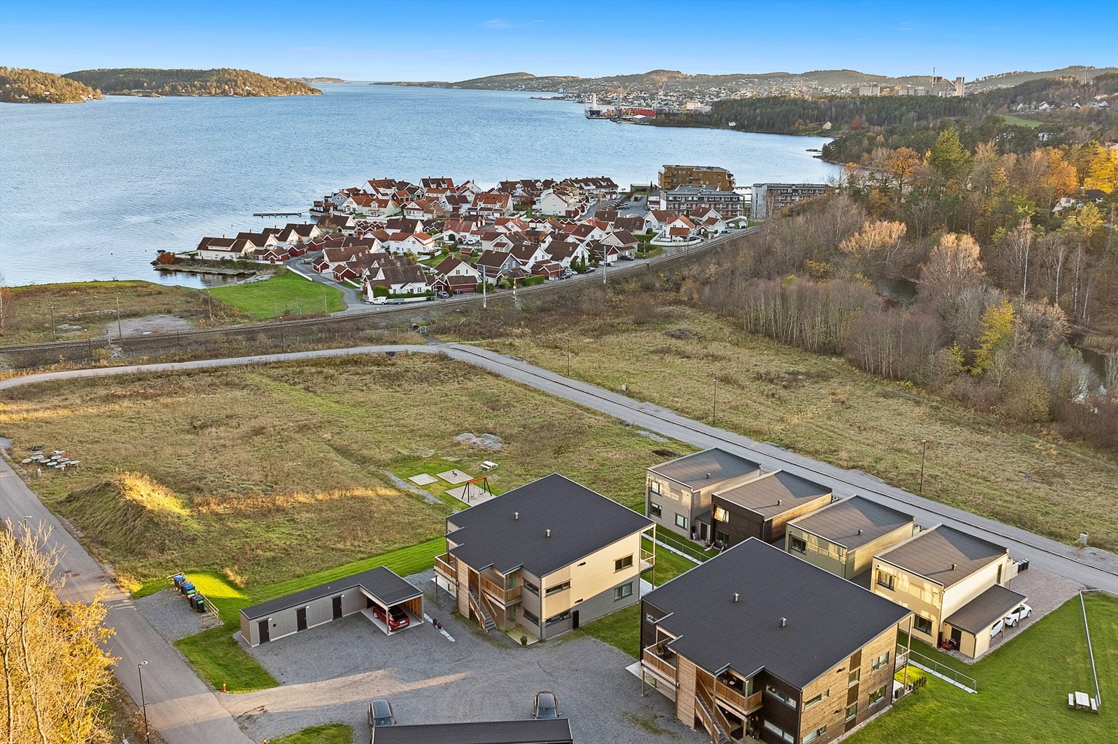 Dronefoto Galleribilde