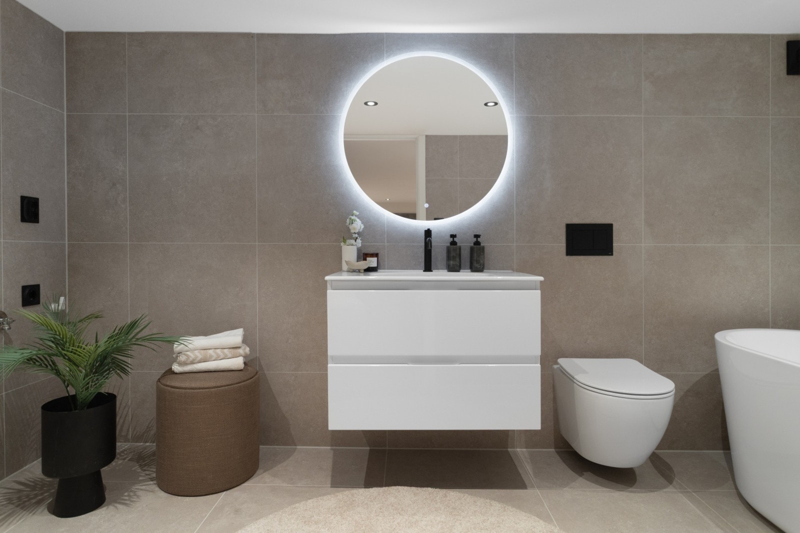 Badet er fra 2025 og har fått den beste tilstandsgraden fra takstmann. Galleribilde