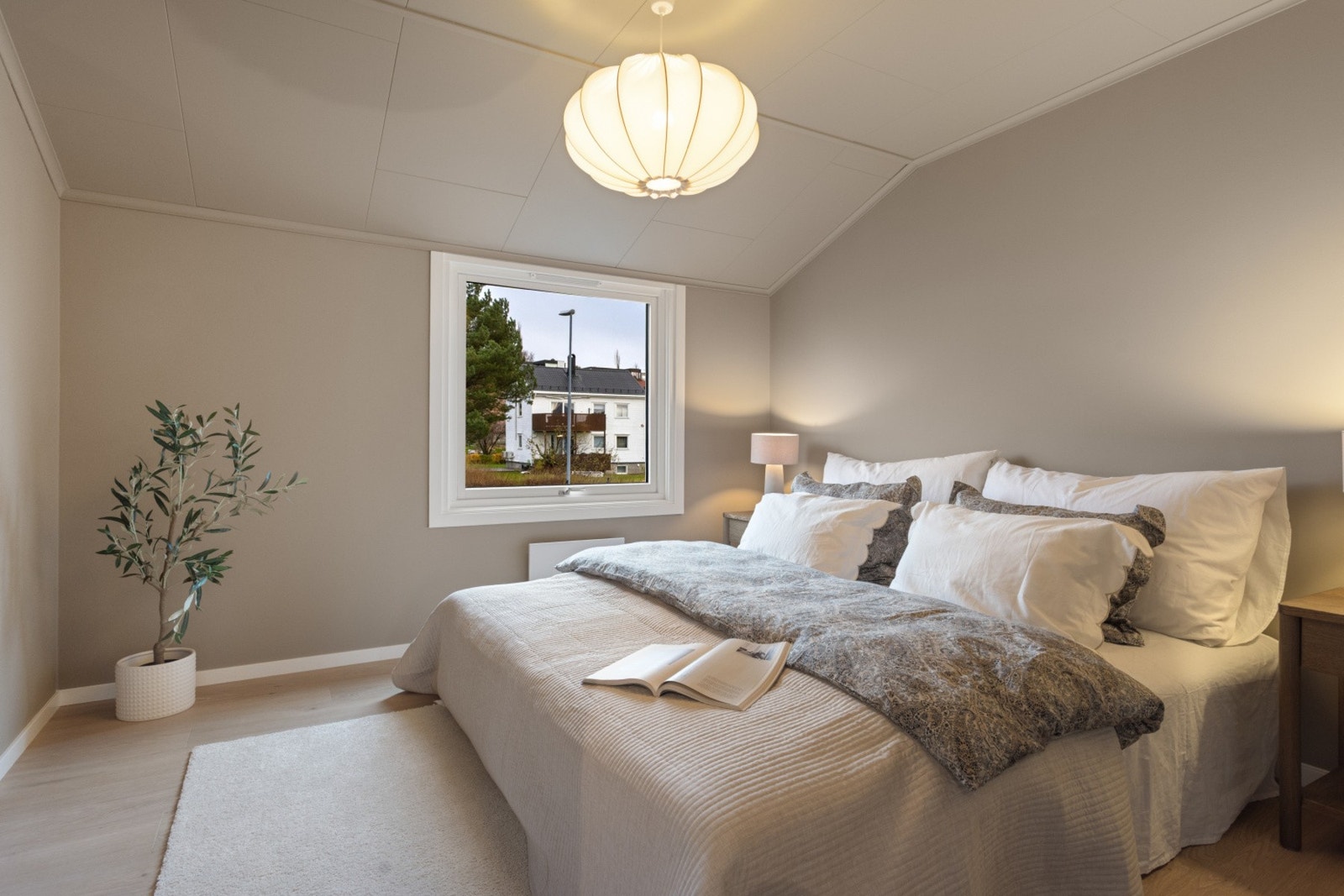 Hovedsoverommet er på 12,2kvm. Galleribilde