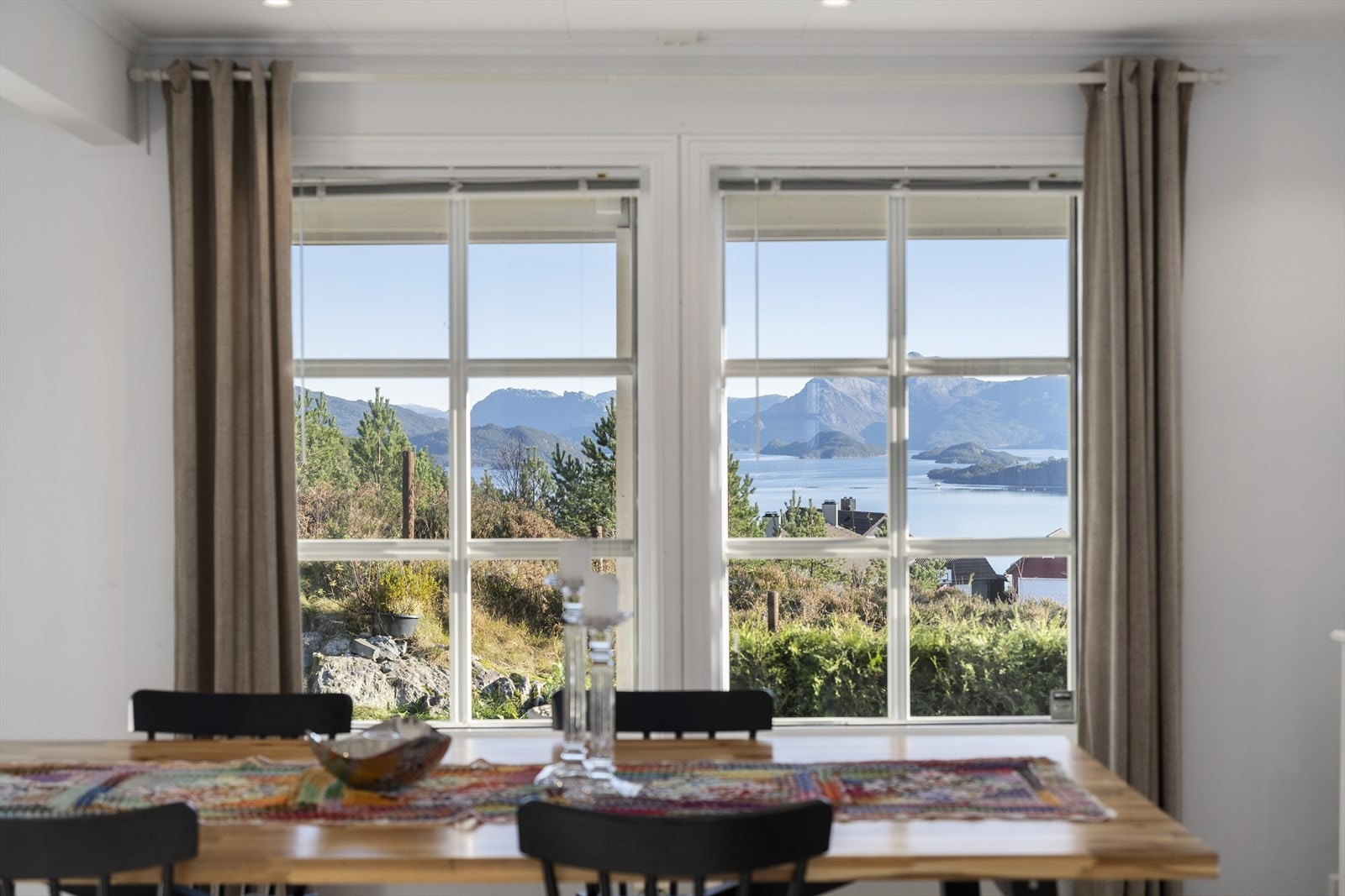 Flott utsikt Galleribilde