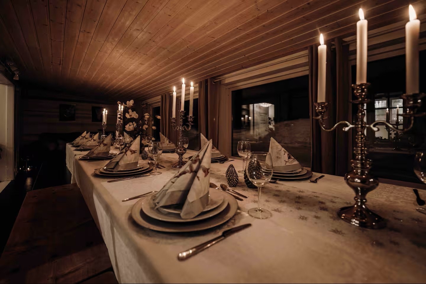 Har kan man samles til små og store lag Galleribilde