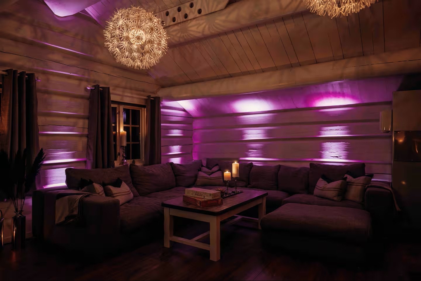 Plass til å møbler med sofagruppe Galleribilde