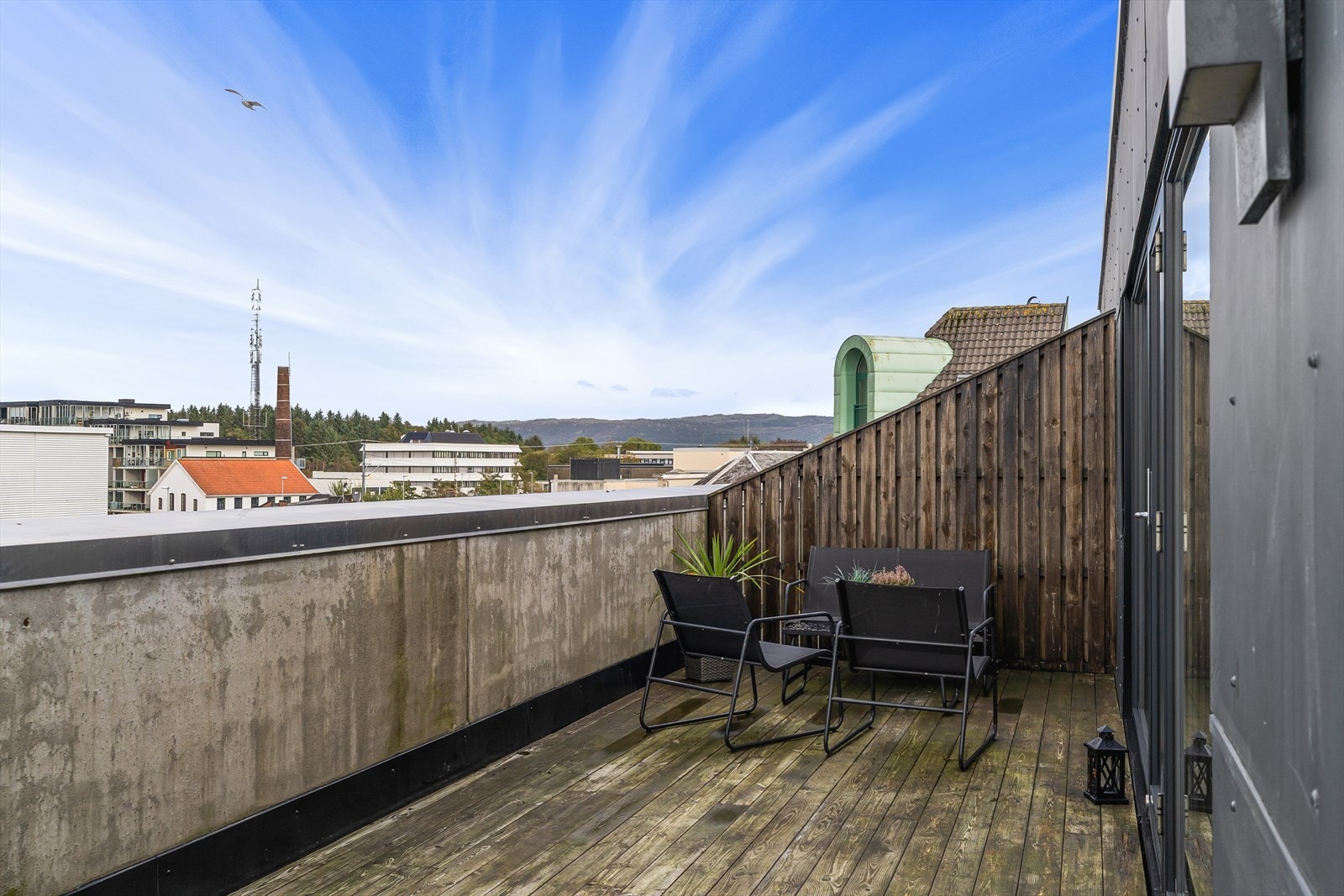 Takterrasse Galleribilde