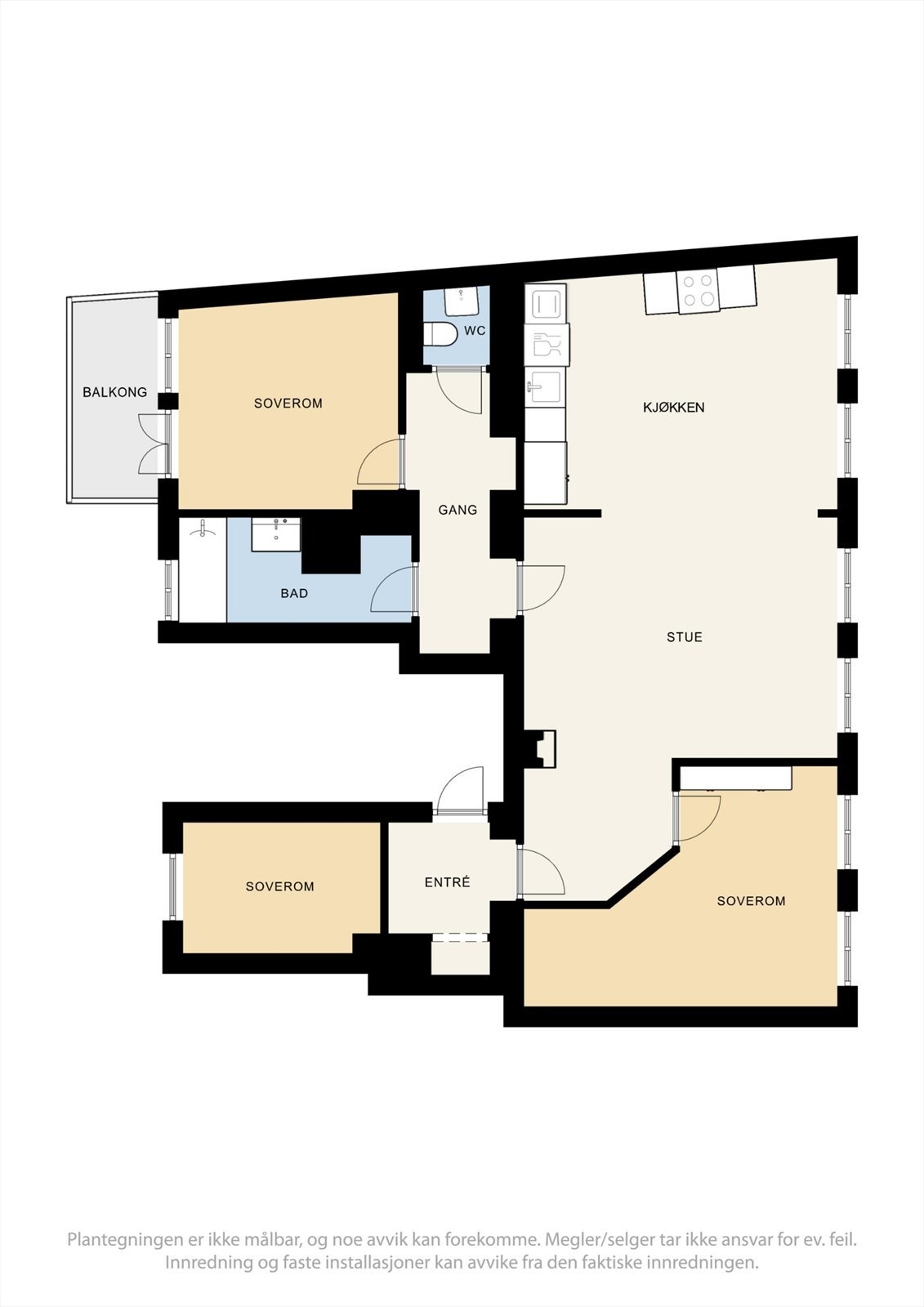 Plantegning. Galleribilde