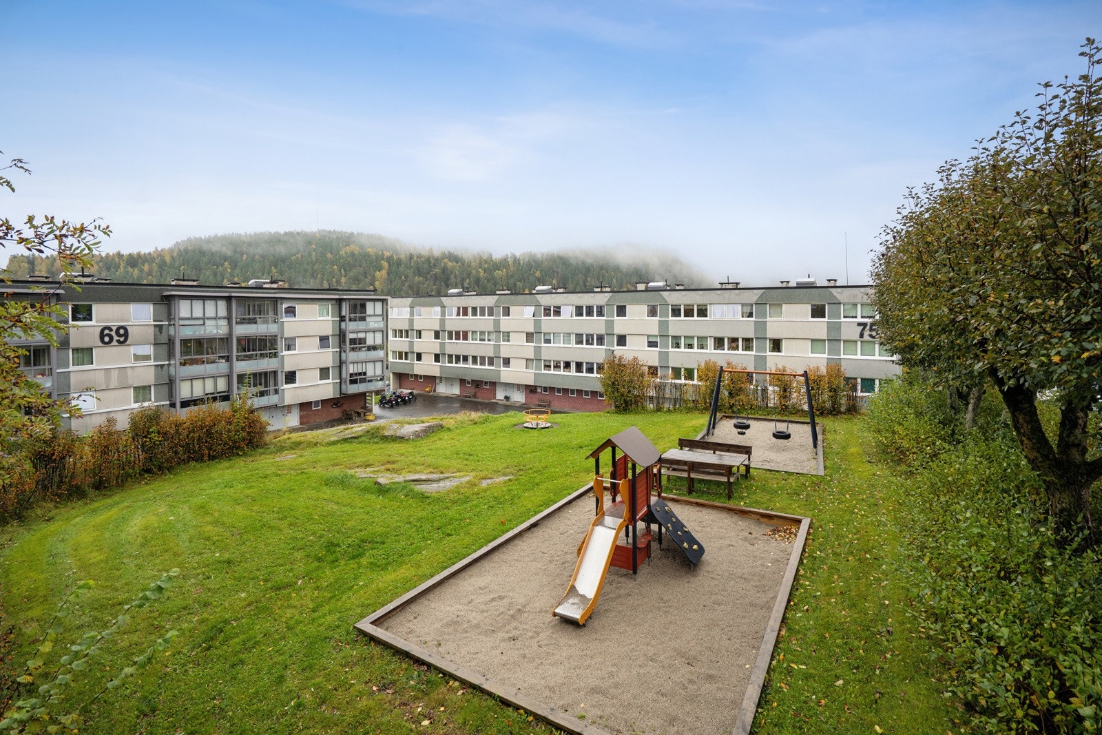 Fine lekeområder for barna. Galleribilde