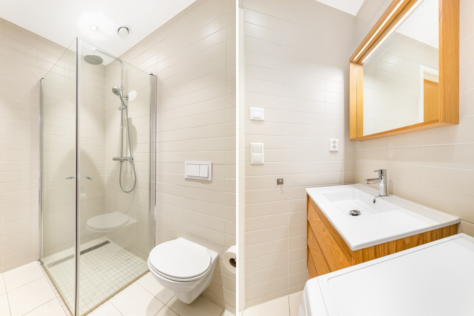 Varmtvann betjenes i likhet med vannbåren gulvvarme gjennom felleskostnadene. Galleribilde