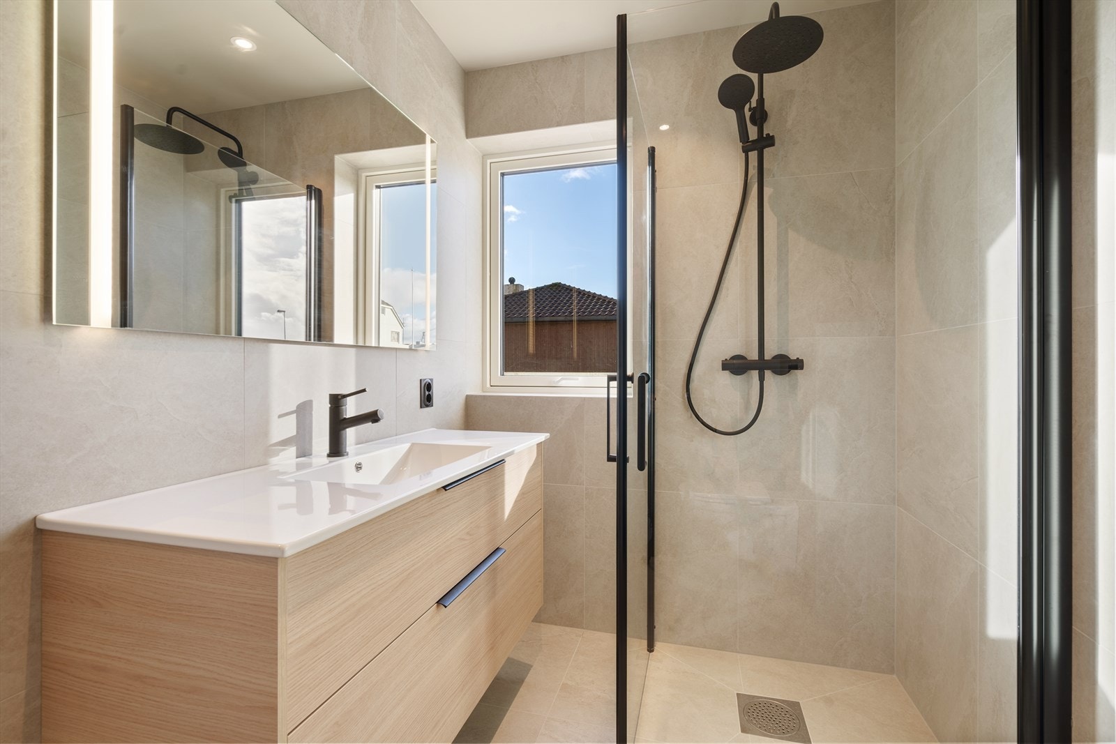 Flotte material- og fargevalg gir et lunt og behagelig uttrykk Galleribilde