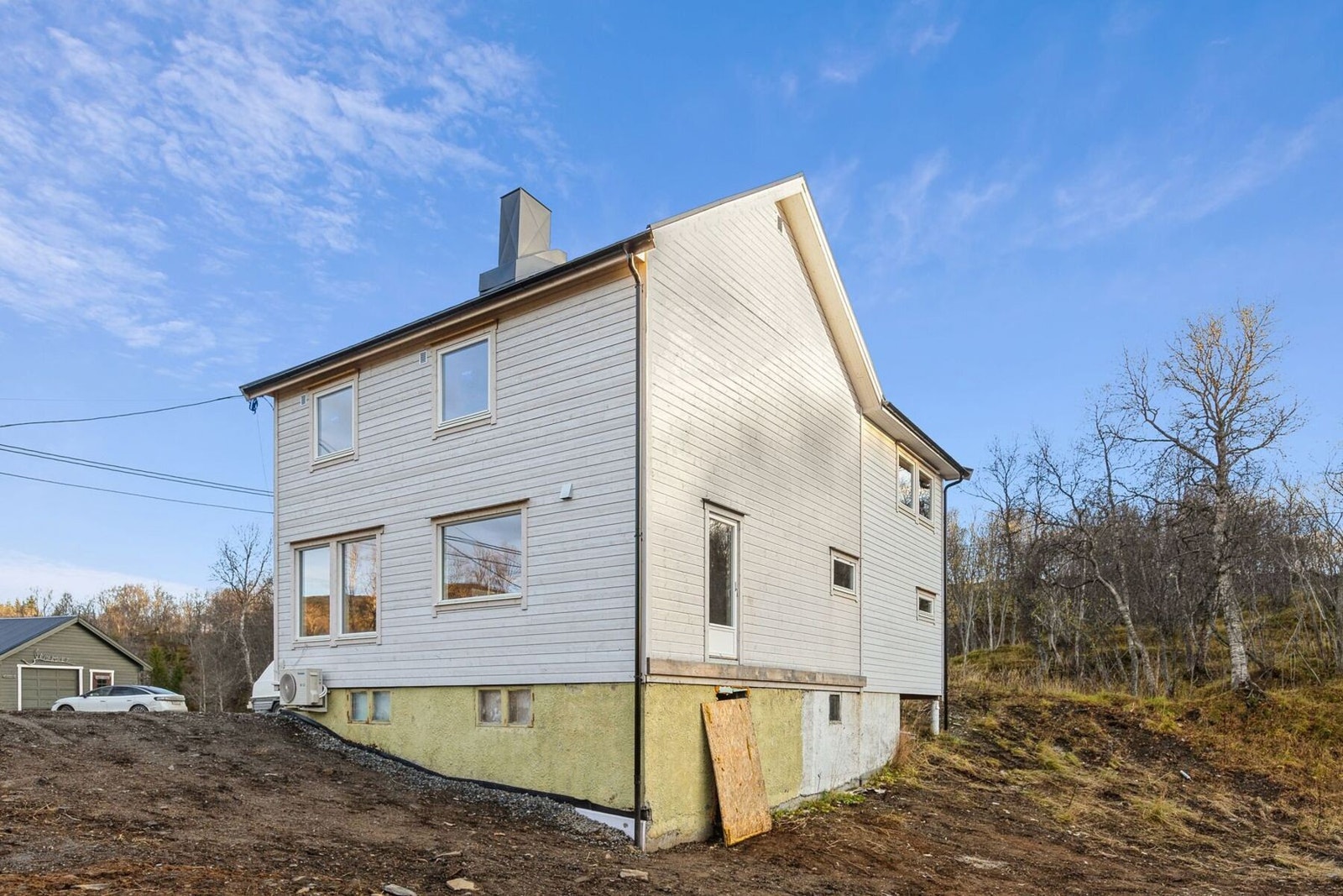 Tilrettelagt for å bygge veranda Galleribilde