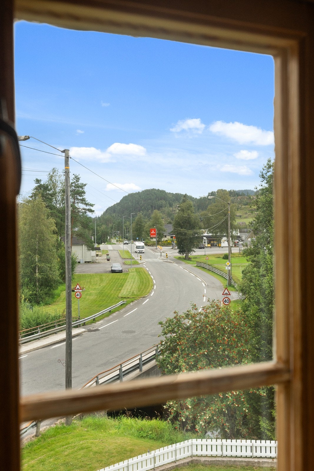 Utsikt fra stue. Galleribilde