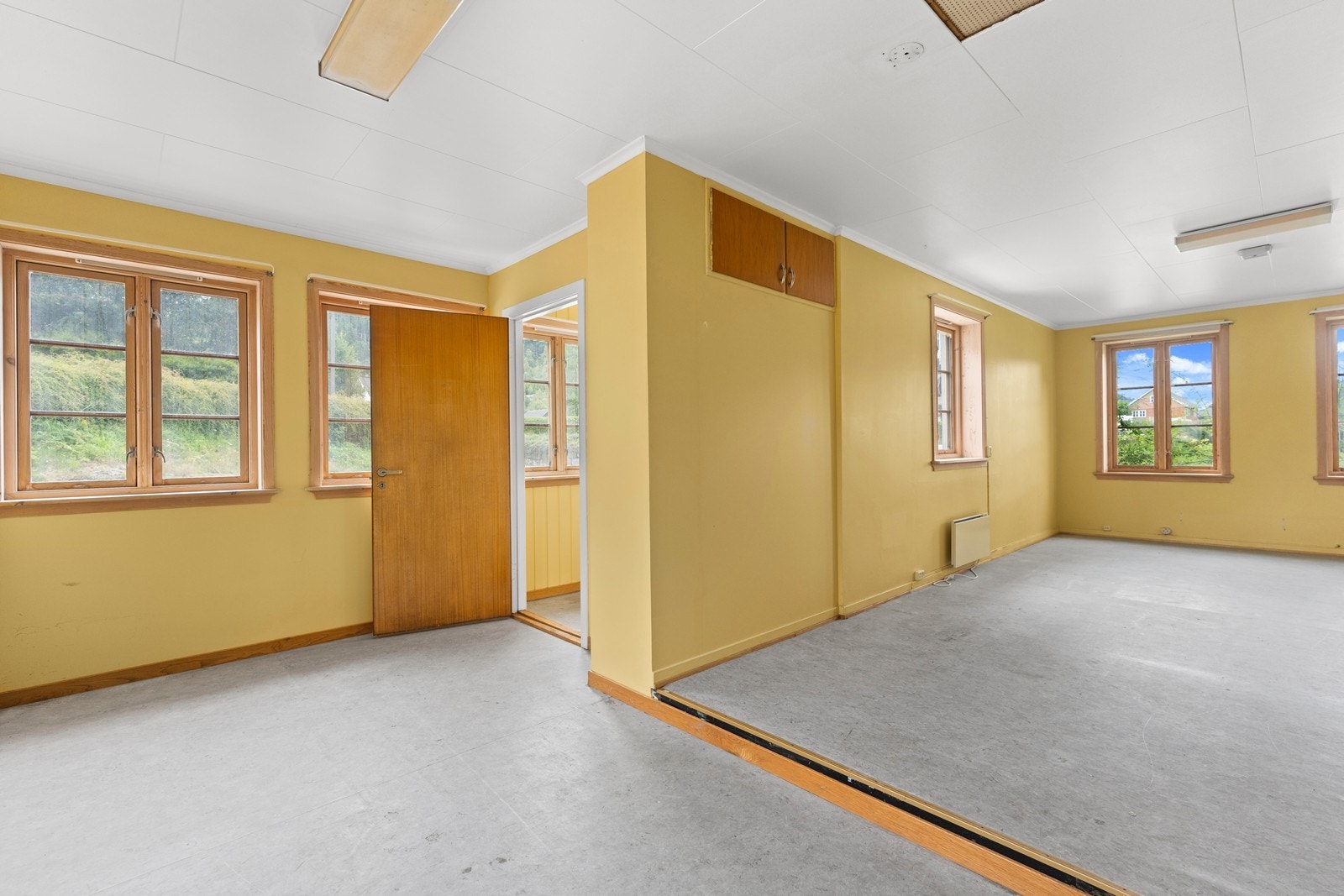 Kjellerom som tidligere var postkontor. Galleribilde