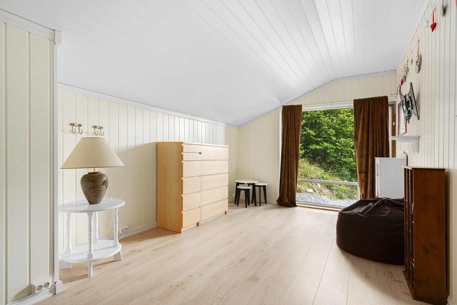 Lyst og hyggelig soverom Galleribilde