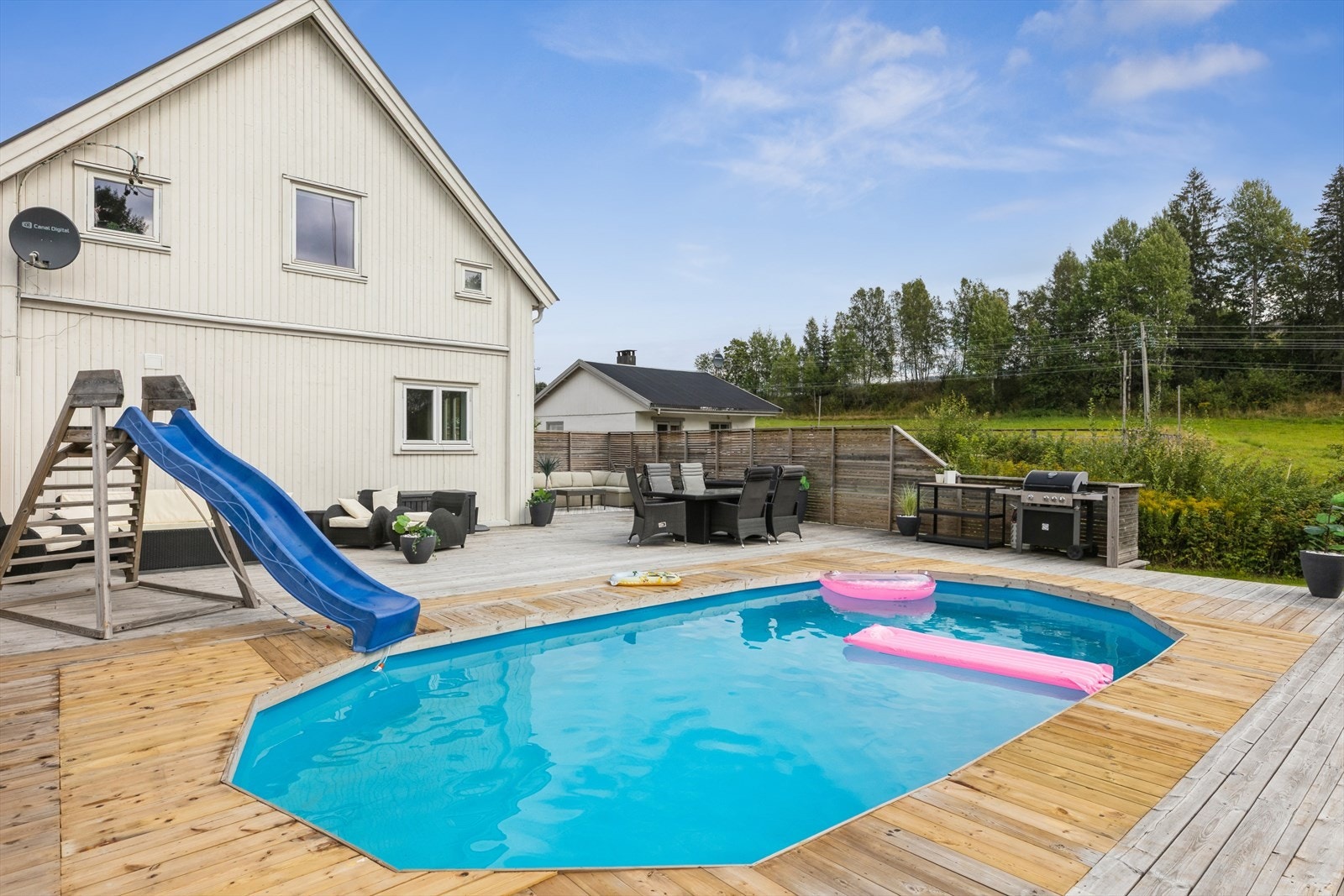 Bassenget er ikke en permanent løsning, så det er enkelt å fjerne dette om dette er noe man ikke ønsker. Galleribilde