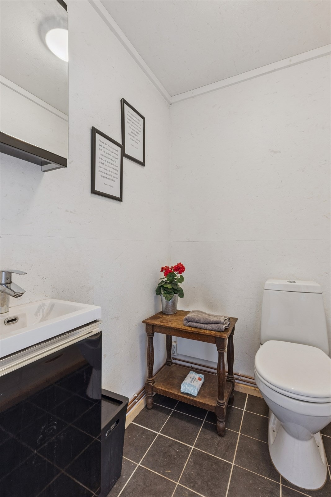 Eget toalett i stallen. Galleribilde