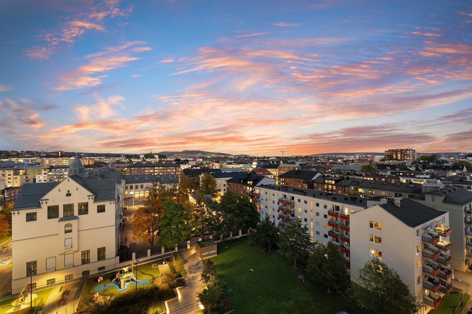 Flott utsikt i flere retninger. Galleribilde