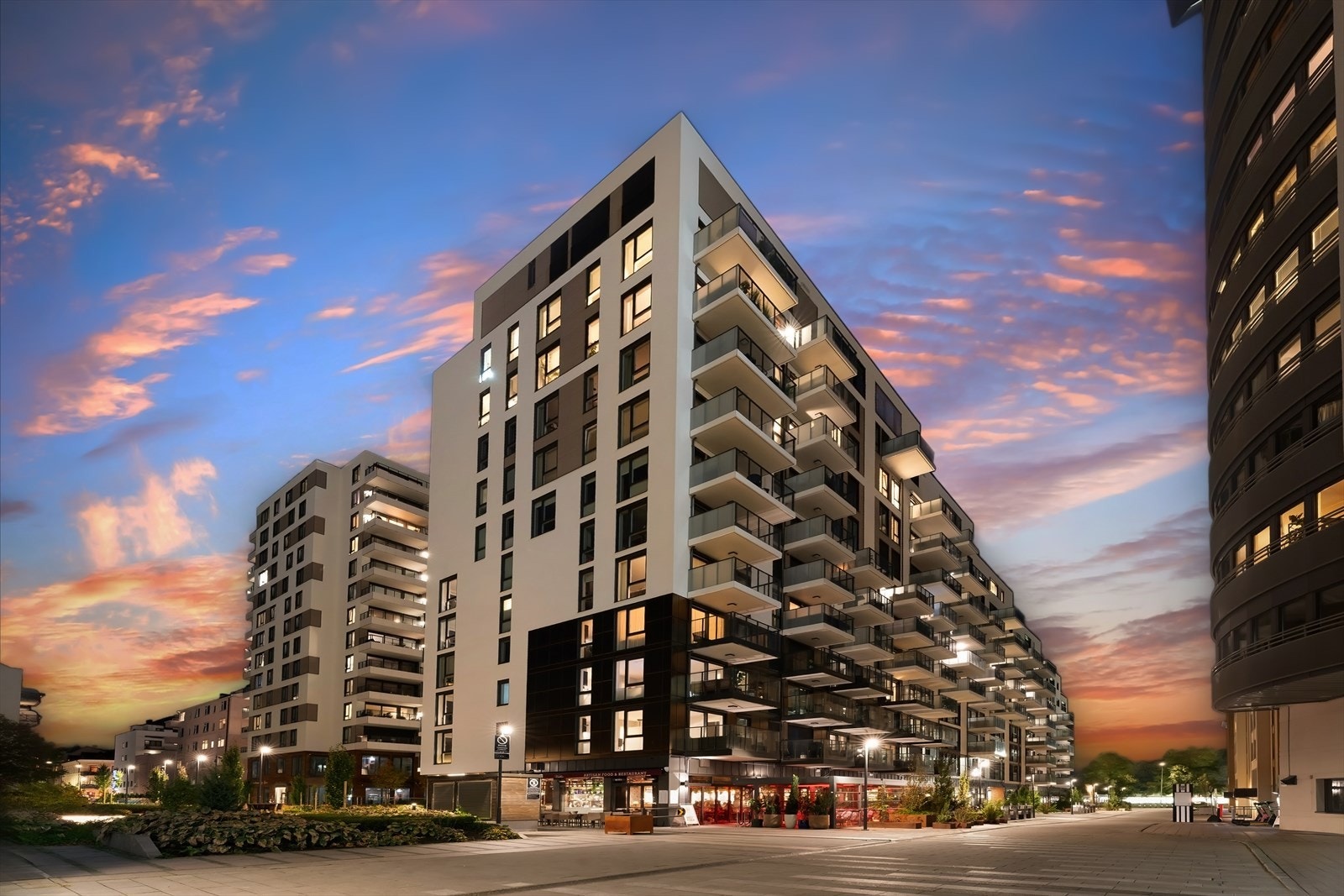 Fasade Middelthuns gate 17C. Galleribilde