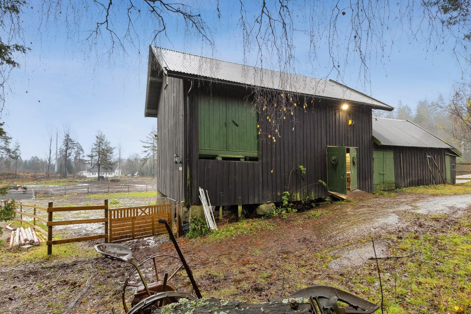 Dette er en eiendom som er tilrettelagt for hestehold. Galleribilde