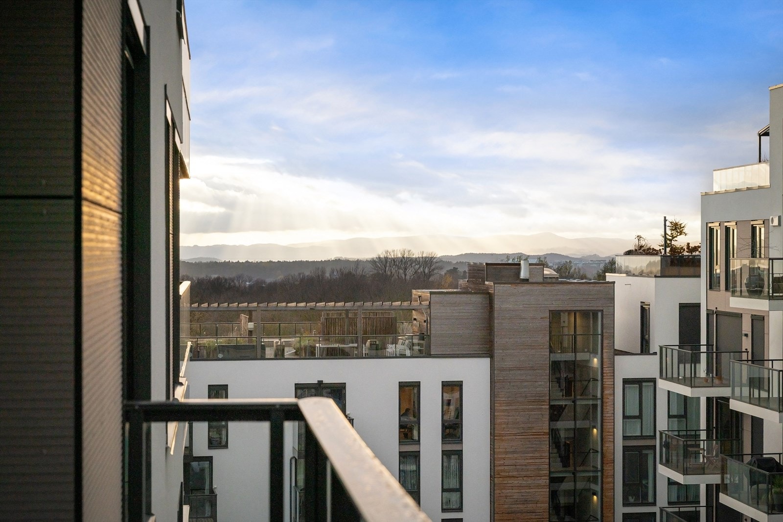 Utsikt mot syd. Galleribilde