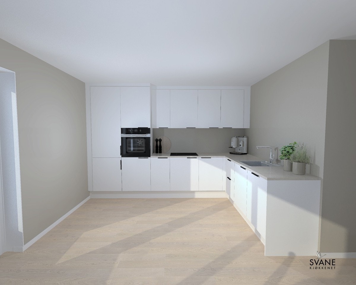 Kjøkkeninnredning fra kvalitetsleverandøren Svanekjøkkenet. Galleribilde