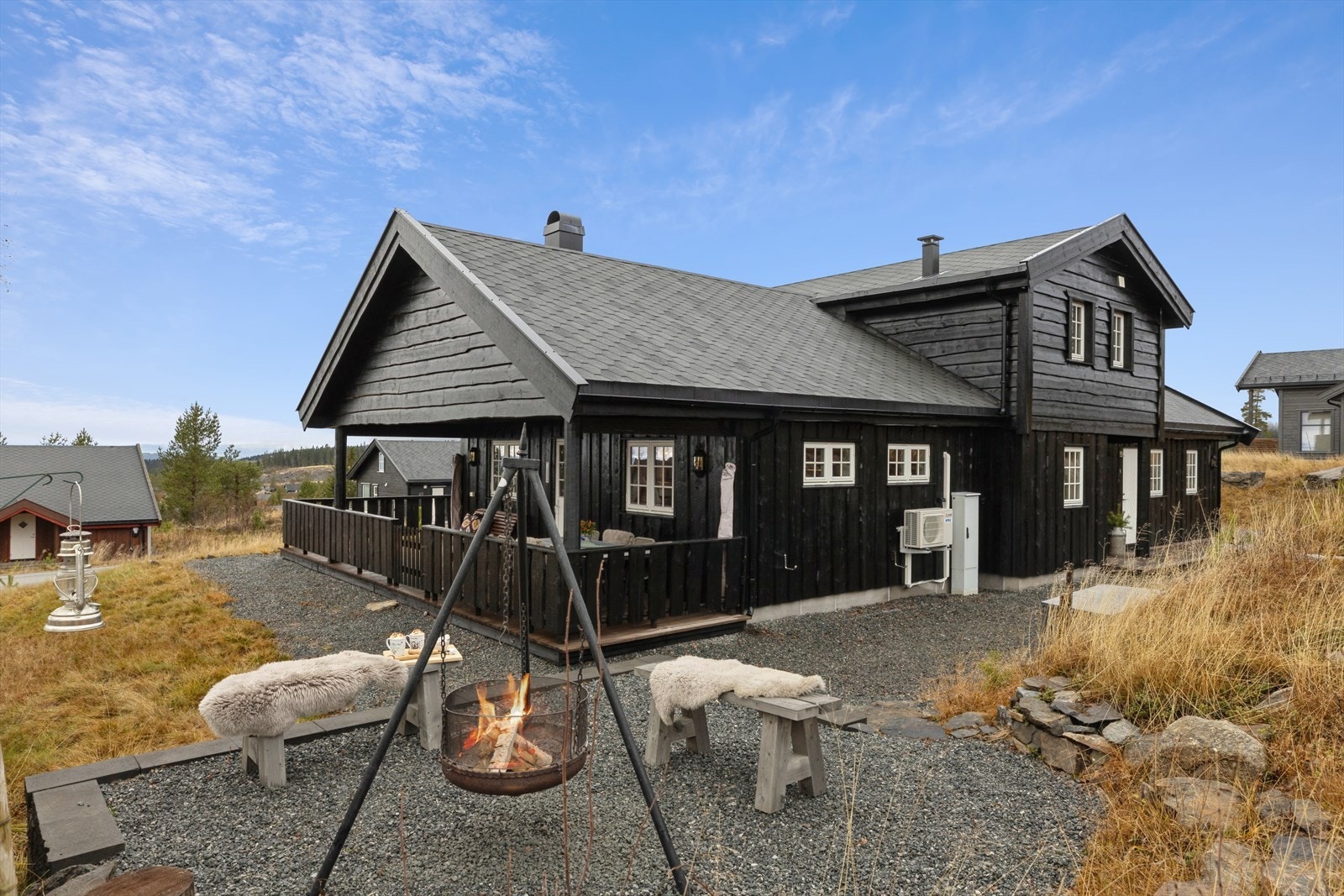 En hyggelig bålplass finner du også her. Galleribilde