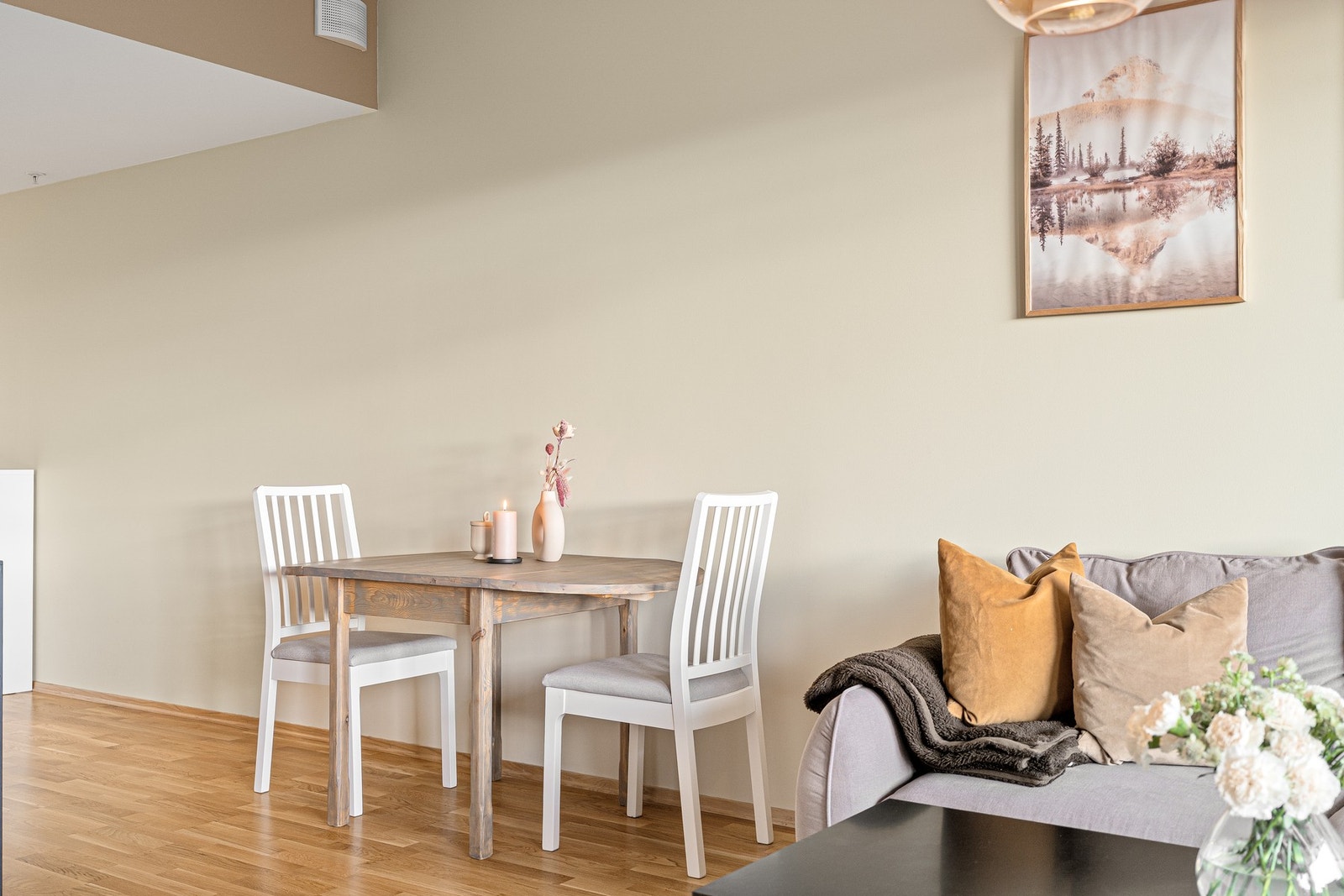 Leiligheten har balansert ventilasjon som gir et godt inneklima. Galleribilde