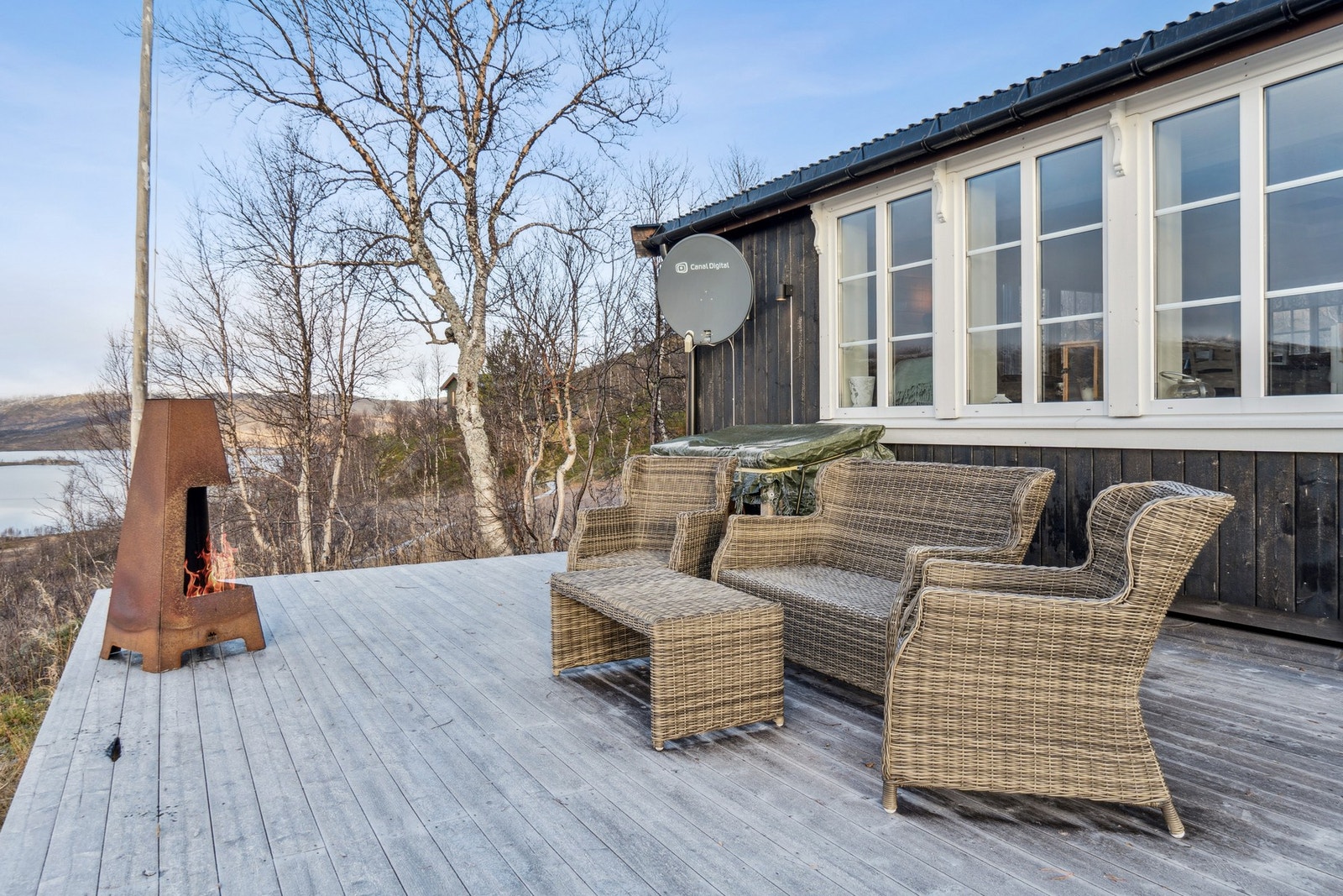 Et naturlig samlingspunkt for hyggelige stunder med familie og venner. Galleribilde