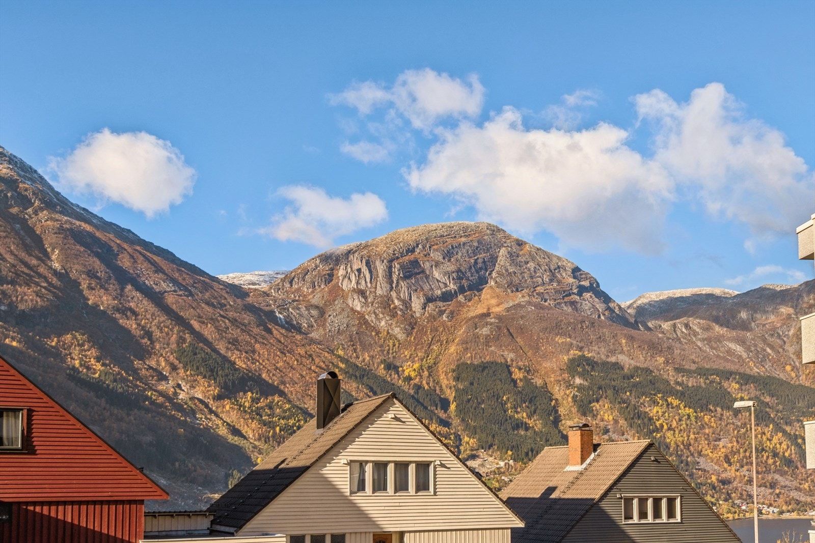 Utsikt fra terrassen Galleribilde