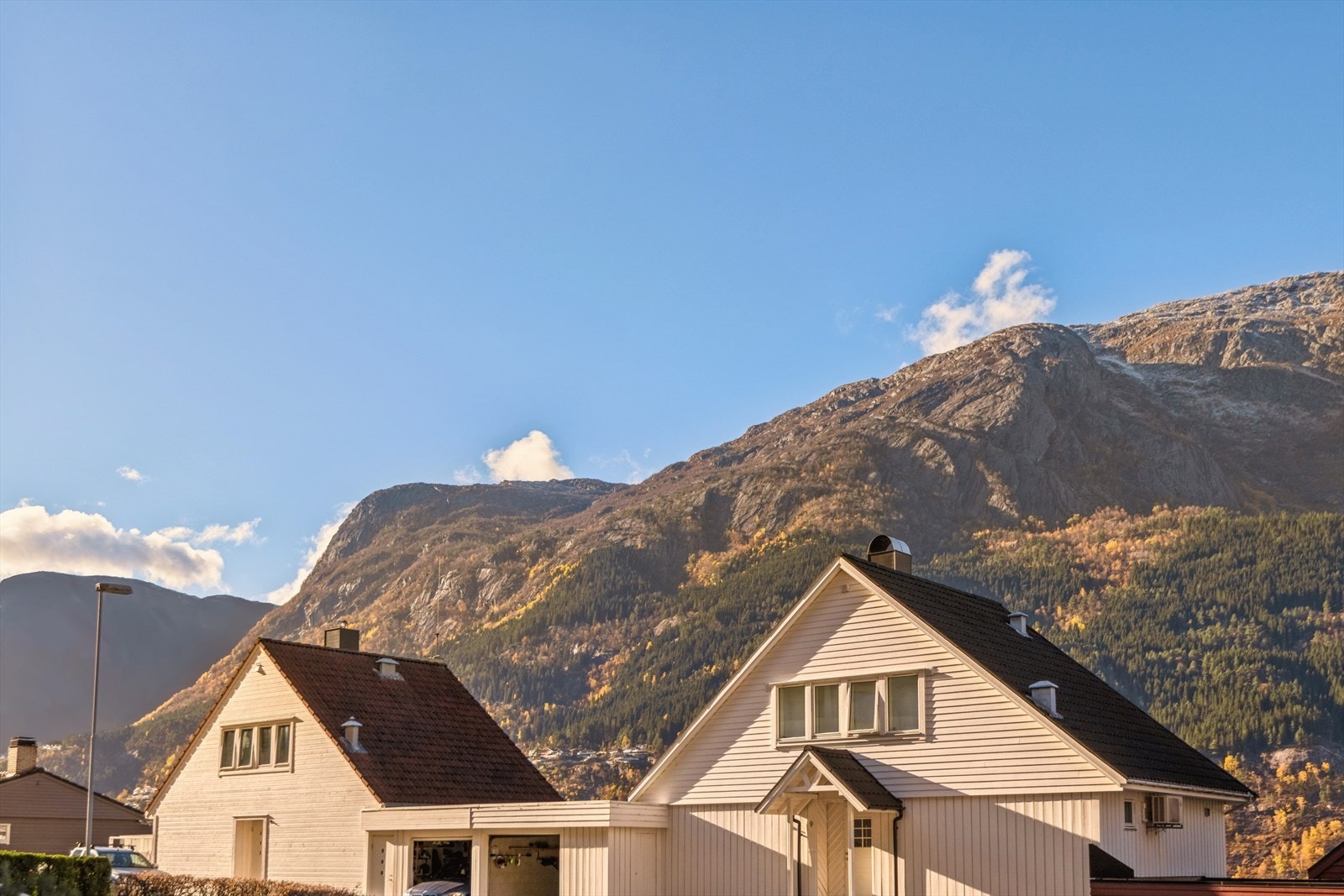 Utsikt fra terrassen Galleribilde