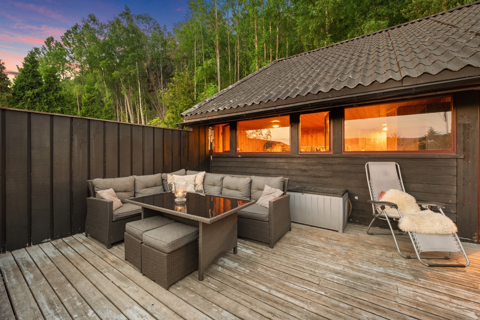 Kveldsbilde Galleribilde