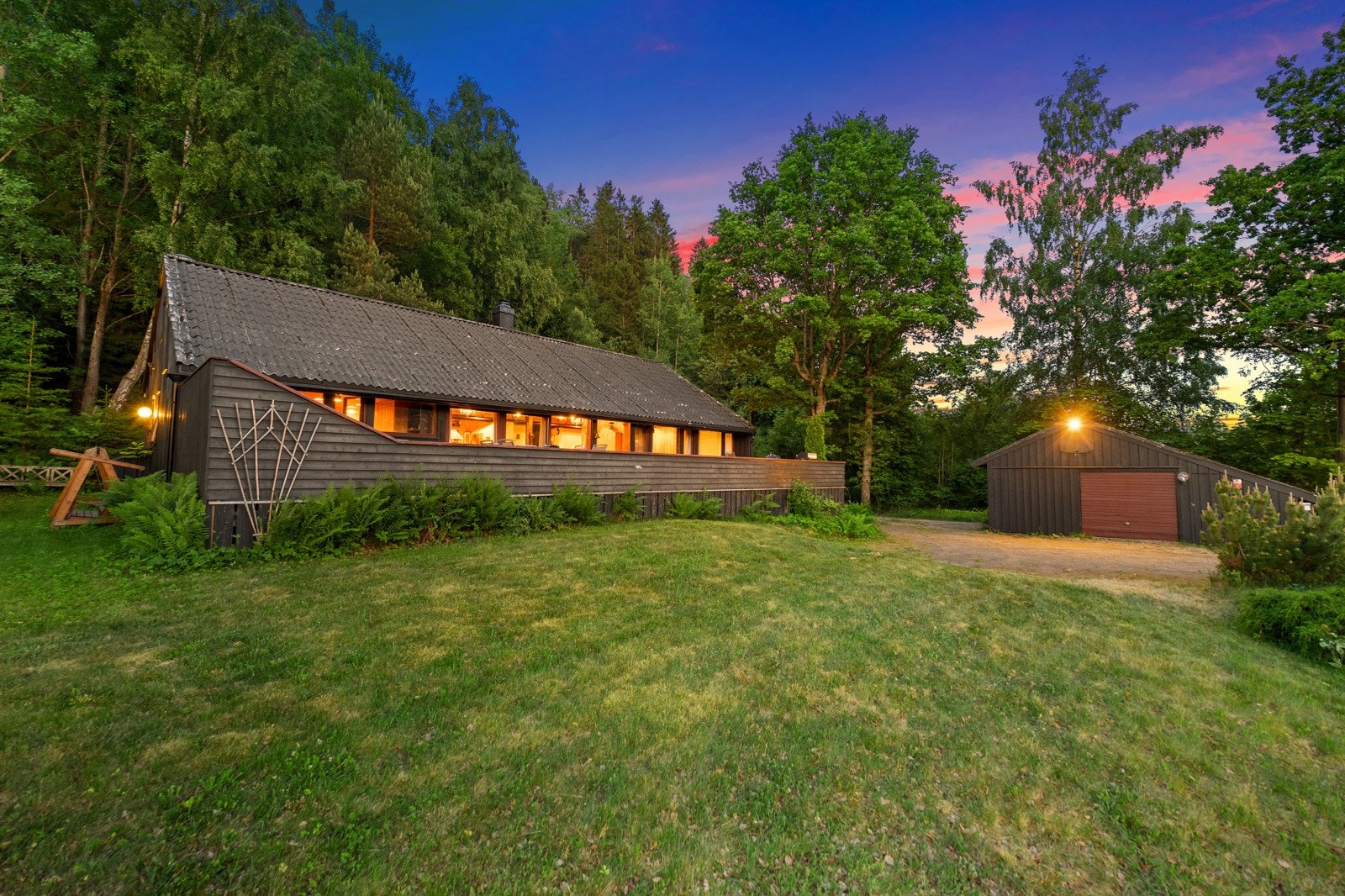 Kveldsbilde Galleribilde