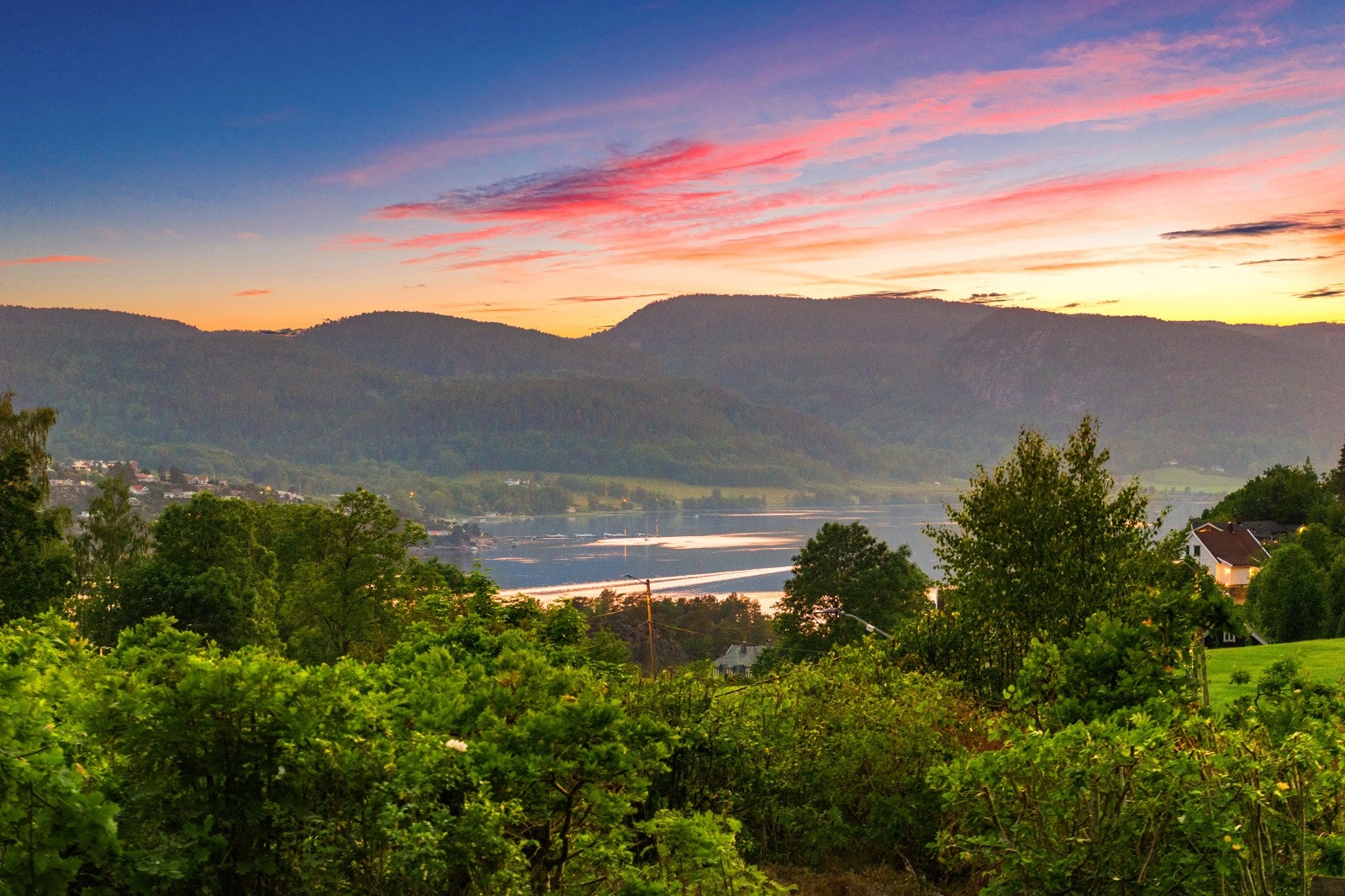 Kveldsbilde Galleribilde