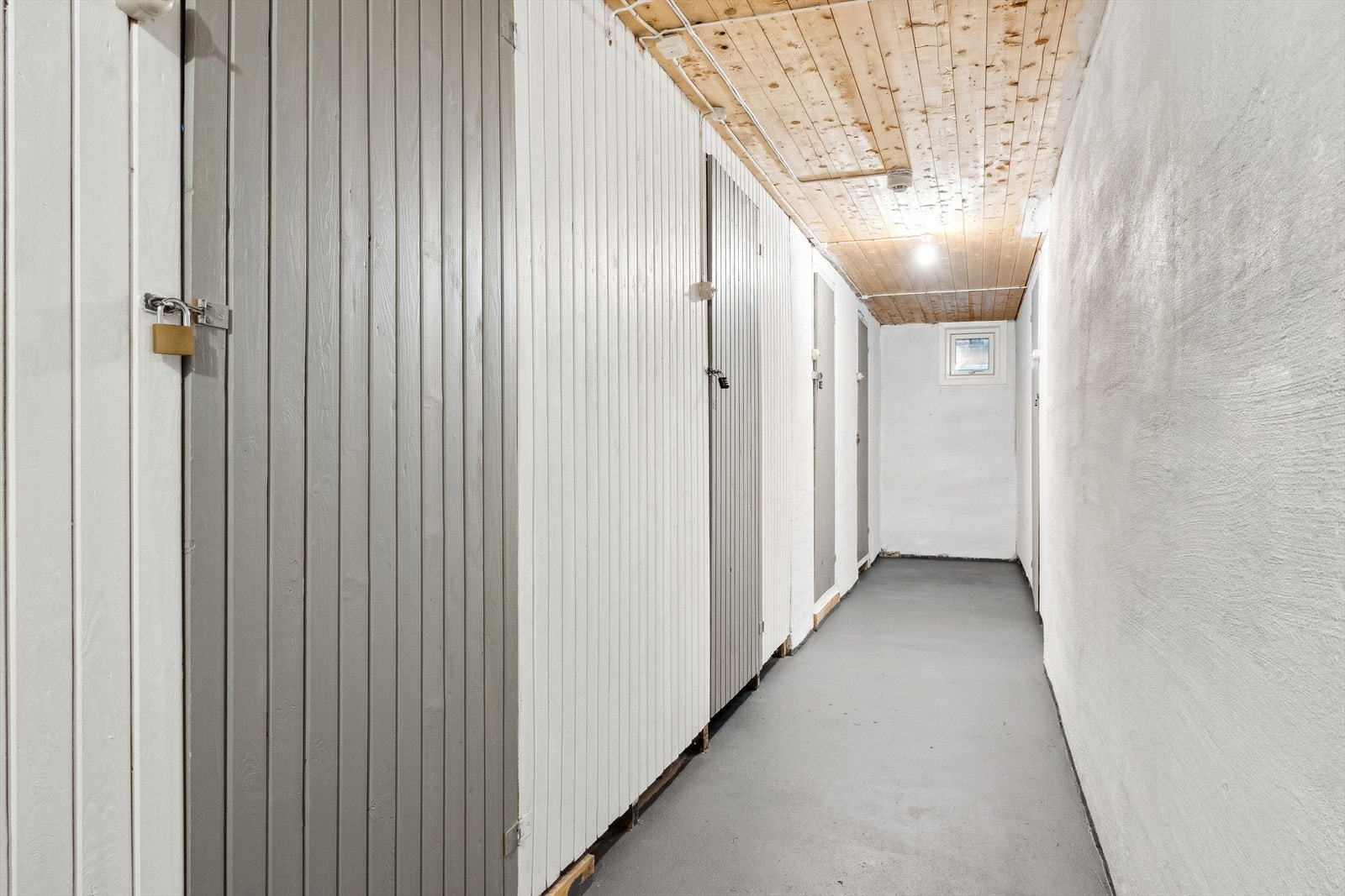 Felles bodareal i kjeller. Galleribilde