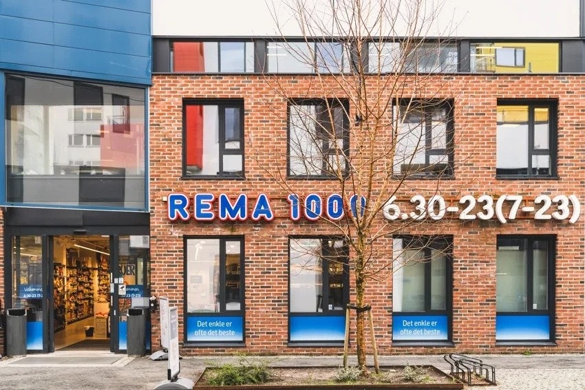Rema 1000 Damsgård Galleribilde