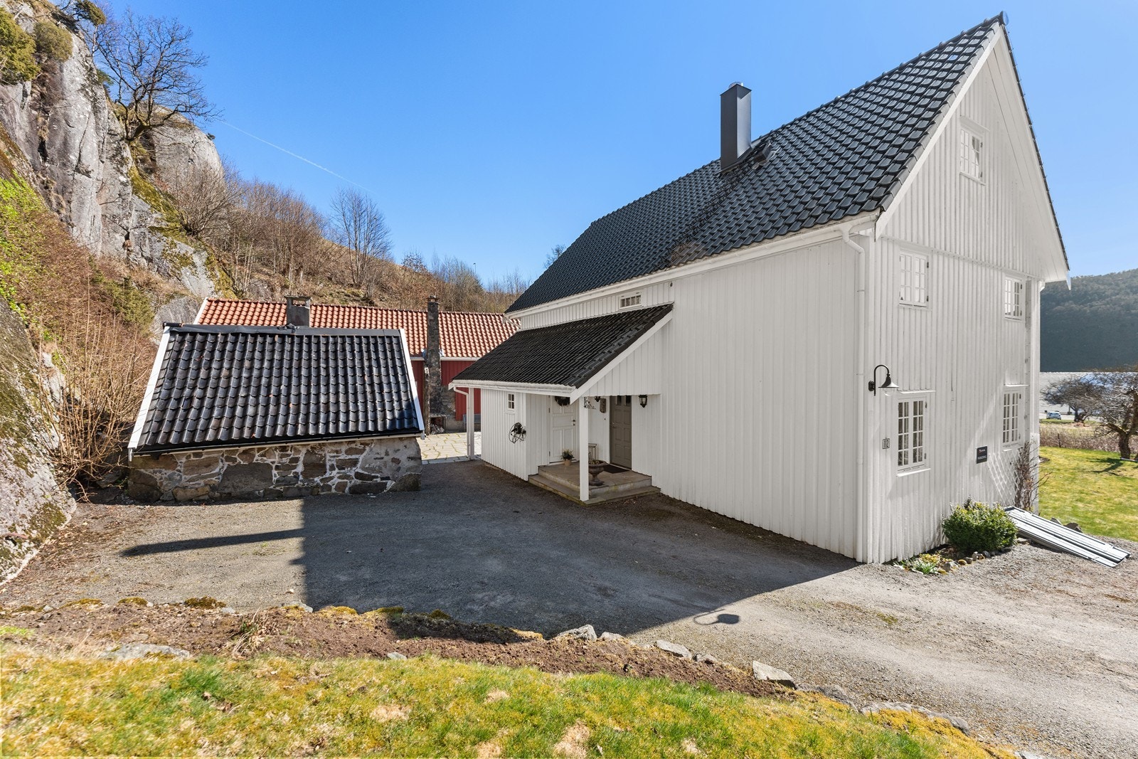 God plass til parkering. Galleribilde