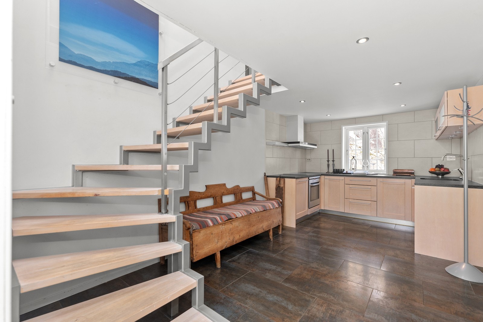 Løa er godkjent innredet til bolig. Galleribilde