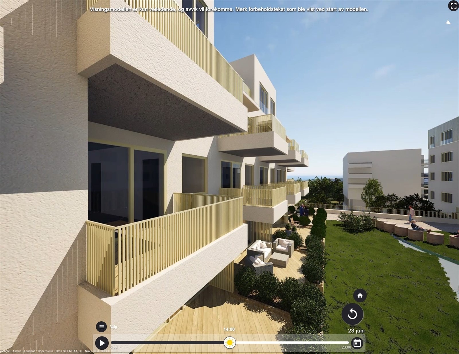 Fin beliggenhet. Galleribilde