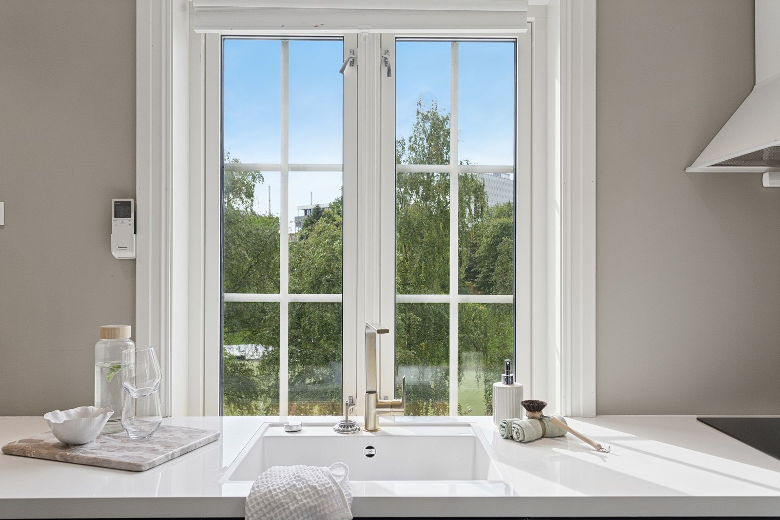 Vindu kjøkken. Galleribilde