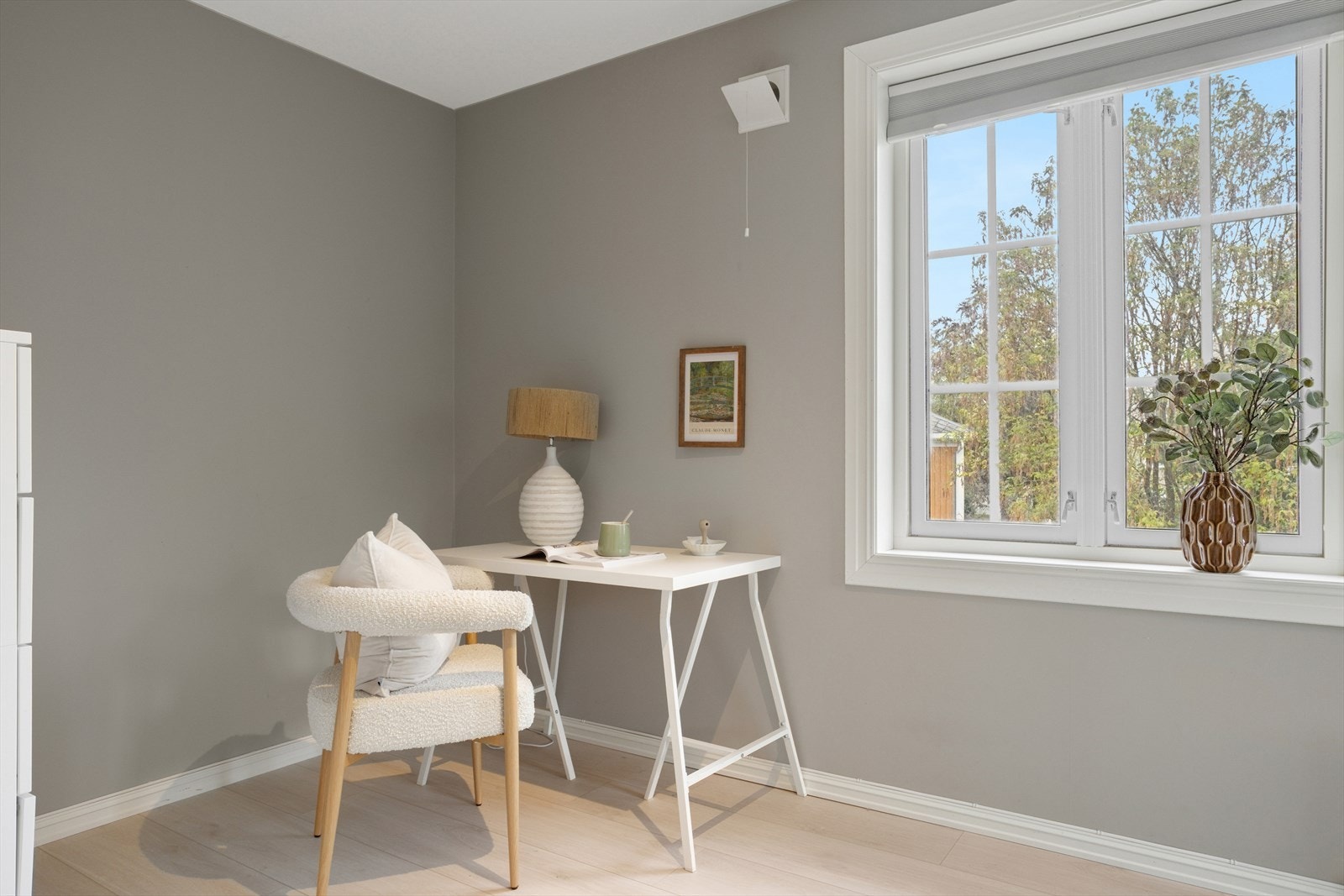 Soverom III med plass til kontorpult. Galleribilde