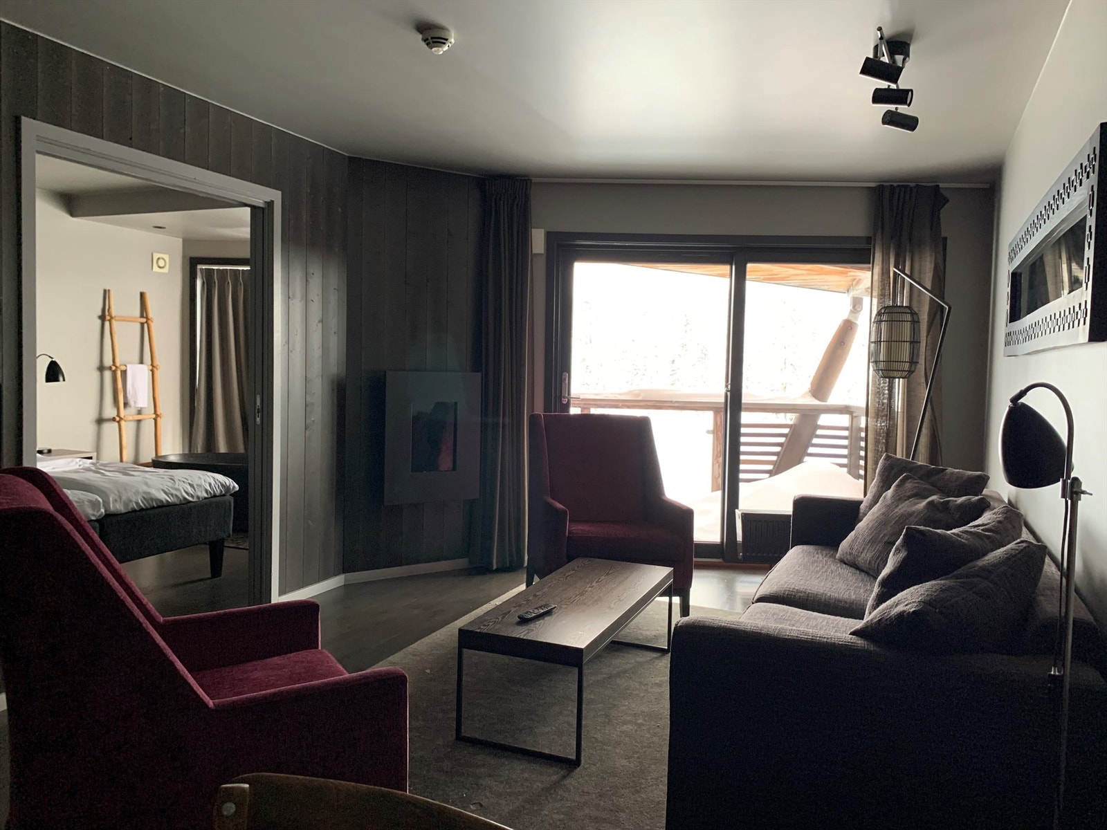 Stue mot hovedsoverom Galleribilde