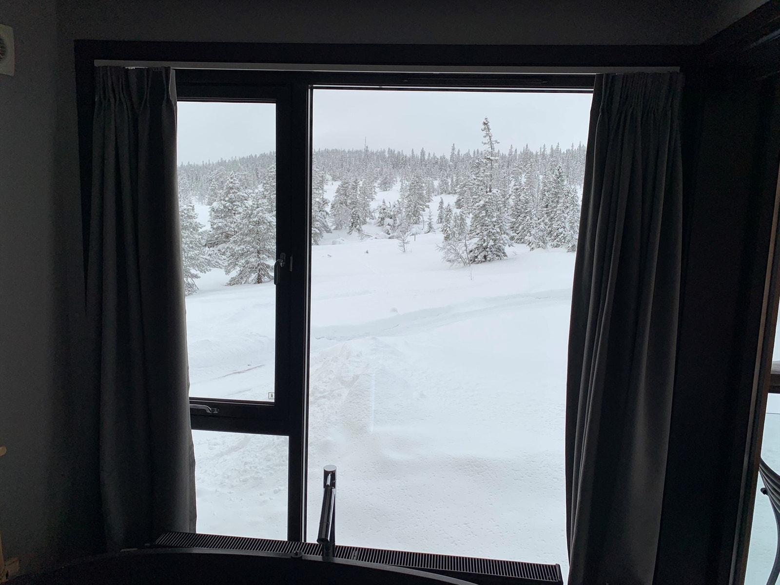 Badekar med utsikt Galleribilde