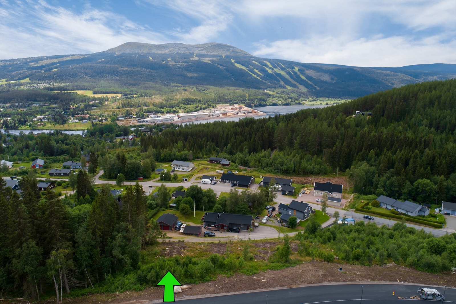 Nordbergsvegen 5 - attraktiv og romslig tomt Galleribilde