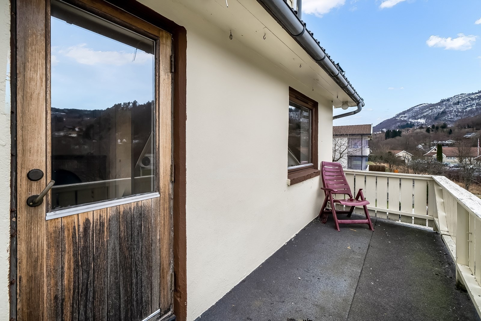 Balkong fra andre etasje Galleribilde