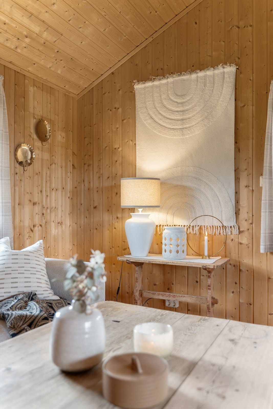 Her har du bilvei helt frem til hytten. Galleribilde