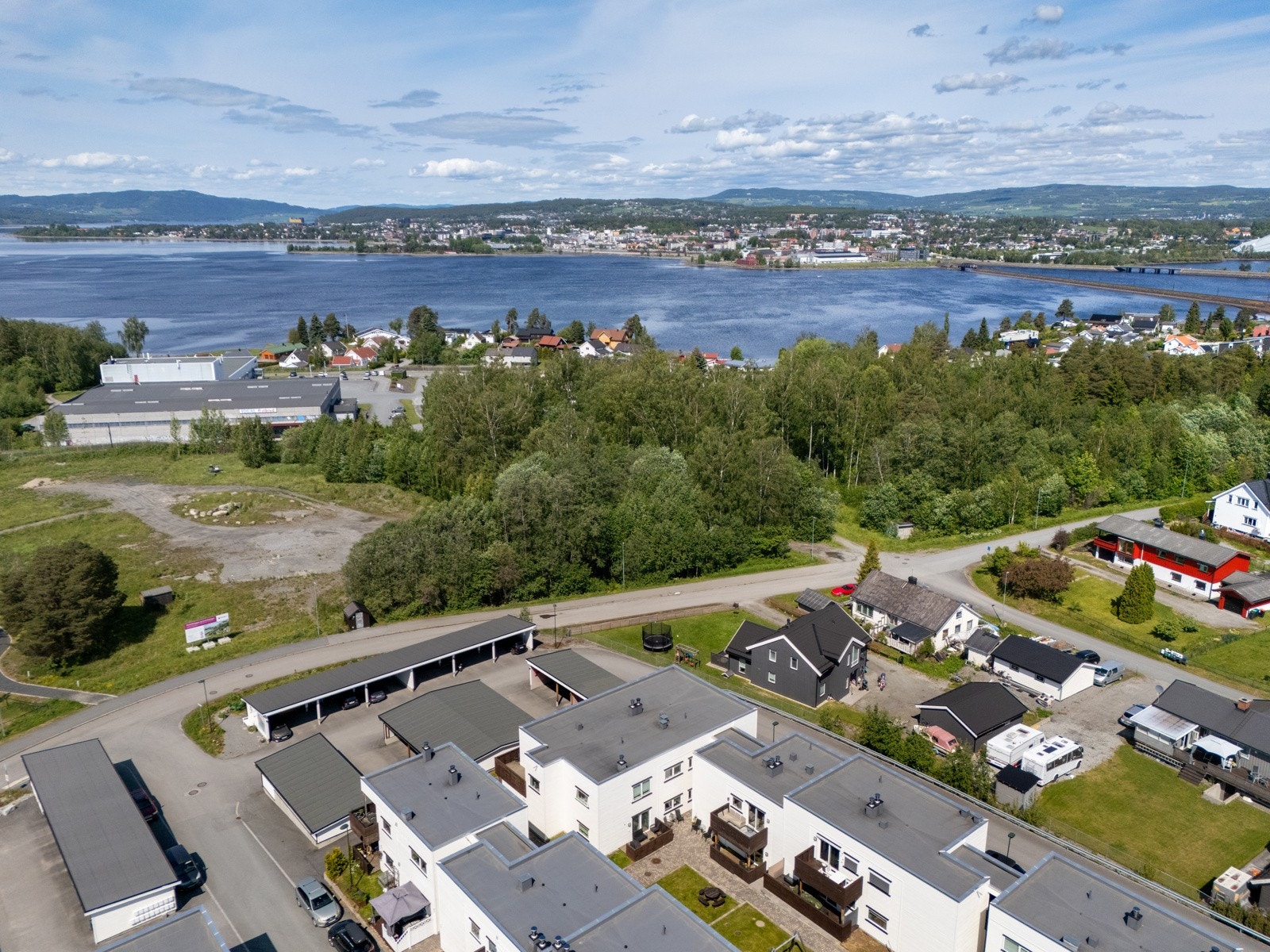 Dronefoto Galleribilde